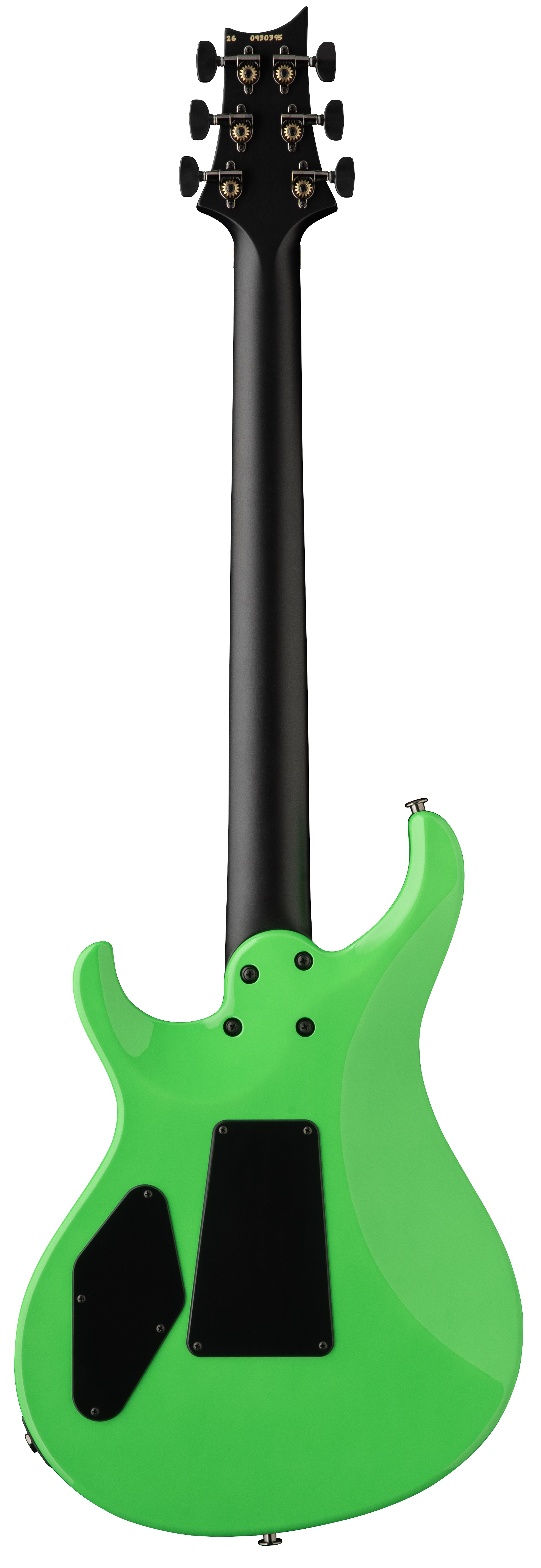 Tekton Floyd Black Satin Neck -  Neon Green